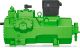Bitzer Hubkolbenverdichter halbhermetisch CKHE5+ 6DTEU-40LK-40S, CO2, transkritisch