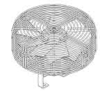 Bock Zusatzlüfter 250mm 230V für HG12