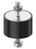 Bock Befestigungsteil mit Schwingmetall für HG22e/190