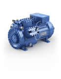 Bock CO2 Verdichter halbhermetisch HGX46/310-4 SH, 27,2m³/h Fördervolumen, CO2 transkritisch C170E vorgefüllt