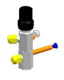 Tecumseh Sockelventil VR mit 1/4"x1/4" ODS