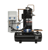 Copeland Verdichtersatz vollhermetisch HLR-13-ZBD30KCE-TFD mit Flüssigkeitsammler für Normalkühlung