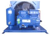 Bock Verflüssigungssatz halbhermetisch SHGX12P/90-4L mit 8m³/h Fördervolumen SE55 vorgefüllt sauggasgekühlt