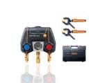 Testo Monteurhilfe-Set Testo 550i Bluetooth ohne Display Ventilblock mit Temperaturfühler und Koffer