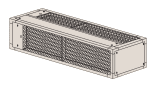 Mitsubishi Luftansaug-Plenum mit Free-Cooling Jalousieklappen (Leistungsgröße 006-013) für s-MEXT T500000200