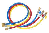 Refco Füllschlauchset CA-CCL-60 mit Kugelventil 1/4"SAE 60"/150cm