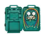 Refco 4-Weg Monteurhilfe M2 BM4-3-DS-R134a mit Rohrfedermanometer