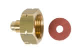 Refco Adapter für brennbare Gase mit Dichtung 5 Stück K1-9-LH/5