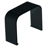 VECAMCO Deckel 80x60mm schwarz