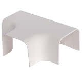 VECAMCO T-Stück 90x65mm RAL9010