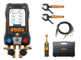 Testo Vakuumset Testo 558s smarte digitale Monteurhilfe + Füllschlauchsatz