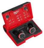 Milwaukee USB Bluetooth Gehörschutz inkl. L4B3 RED LITHIUM Akku und Ladekabel