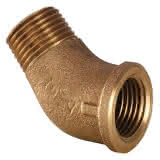 Conex IBP Winkel 45 Grad IG Rp zylindrisch AG R konisch Serie 3000 3121 1/2" Rotguss