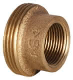 Conex IBP Einschraubteil flach dichtend IG Rp zylindrisch AG G zylindrisch Serie 3000 3370 2"x2 3/4" Rotguss