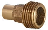 Conex IBP Doppelnippel mit Aussenlötende und AG R konisch Serie 4000 4280 42x 11/2" Rotguss
