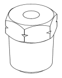 Danfoss Schmelzlotpfropfen für Optyma, Optyma Plus, Optyma Plus Invert & Slim Pack