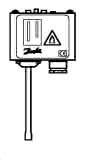 Danfoss Druckschalter KP1E M/32 -0,2 bis 7,5bar, Löt 1/4"
