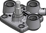 Danfoss Deckelset ICS 32