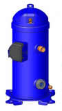 Danfoss Scrollverdichter vollhermetisch MLZ076T4LC9A 400V H/MBP 50/60Hz