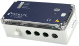 Inficon Gasdetektor LDM150R 230V CO2 mit integrierter Sirene Blinkleuchte und 3 Alarmstufen mit Relaisausgang
