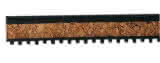 ITE Anti-Vibrationsplatte MP-08-C aus Gummi mit Korkeinlage 203x203x25mm