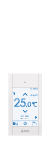 Mitsubishi Touch Fernbedienung PAR-CT01MAA-SB-E