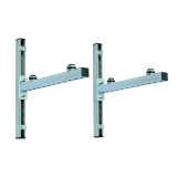 Müpro MPC-Konsolensets mit Schalldämmung verzinkt Länge 560mm