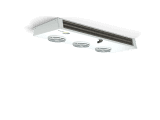 Kelvion Deckenluftkühler mit Hygienebeschichtung KCC-203-4BE-HX32-1