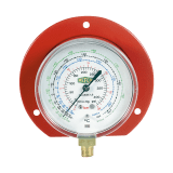 Refco Rohrfeder-Manometer ø 80mm 1/4"SAE M2-386-DS-R22-1/4SAE