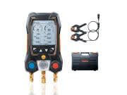 Testo digitales Monteurhilfeset Testo 550s 3-Wege mit Kabel-Temperaturfühler und Koffer - More 1