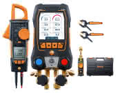 Testo Vakuumset Testo 558s smarte digitale Monteurhilfe mit Stromzange - More 1