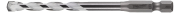 Milwaukee SHOCKWAVE Multimaterial Bohrer 1/4" HEX 6x100mm - More 1