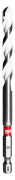 Milwaukee SHOCKWAVE Multimaterial Bohrer 1/4" HEX 8x120mm - More 1
