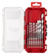 Milwaukee SHOCKWAVE Multimaterial Bohrer-Set 1/4" HEX 8teilig 4/5/5/6/6/8/10/12mm - More 1