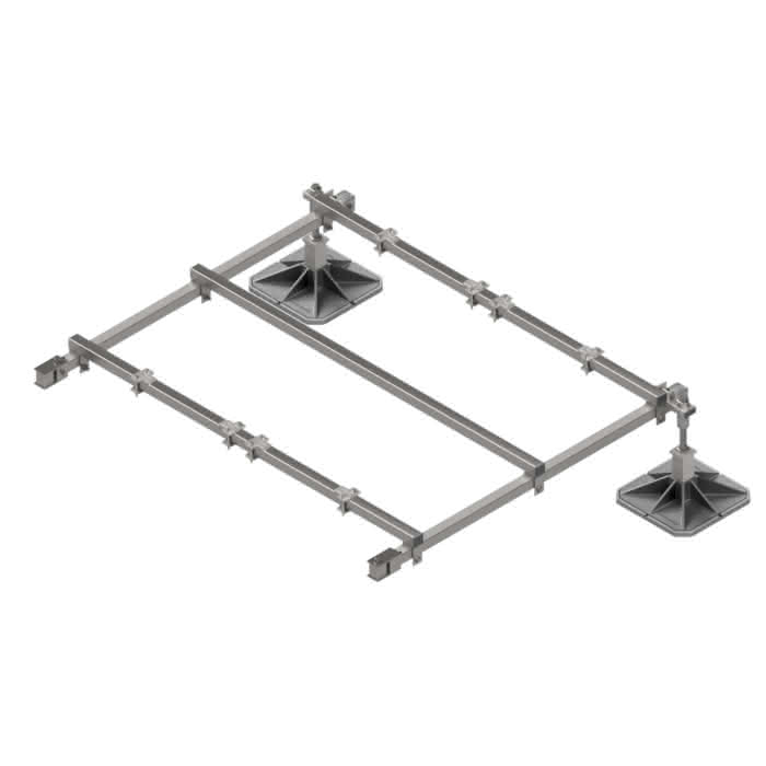 Aspen Big Foot Multi-Frame XL 1 x 1,5m Anbau - Detail 1