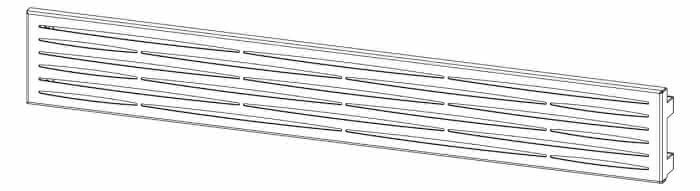 DAIKIN Designblende 5A für Design-Standkonsole Altherma 3 - Detail 1