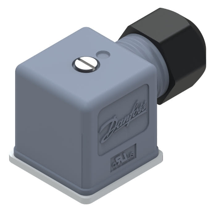 Danfoss Ersatzteil Kabelstecker 018F Coil Type B 018Z Spule Typ B 042N Coil Type B - Detail 1