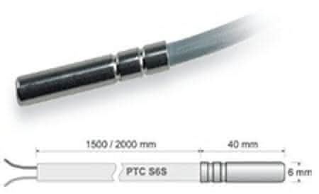 LUMITY Temperaturfühler SN6S0150 PTC, -55 bis 140°C, 1,5m - Detail 1