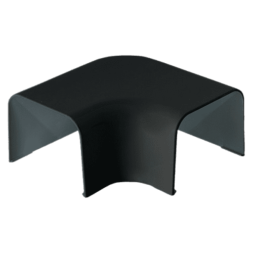 VECAMCO Flachbogen 80x60mm schwarz - Detail 1