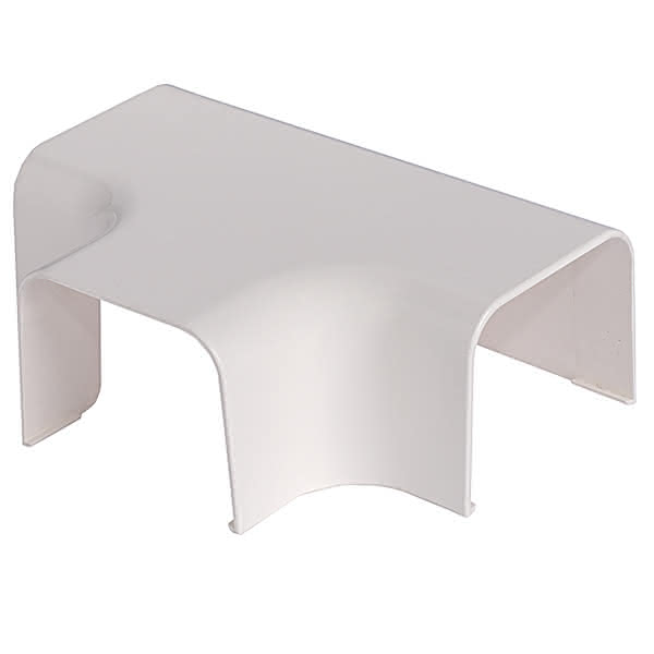 VECAMCO T-Stück 90x65mm RAL9010 - Detail 1