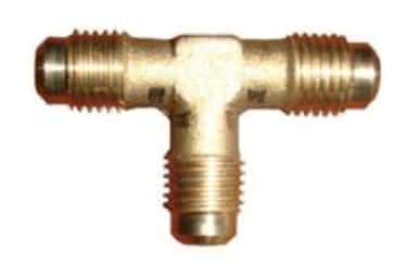 GAR Adapter T2-4 Schrader T-Stück mit 3x 1/4" aussen SAE - Detail 1