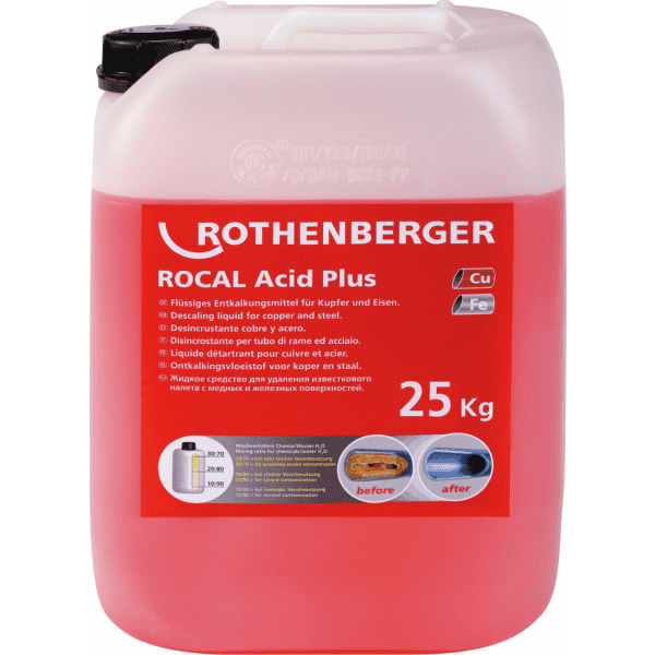 Rothenberger Entkalkungskonzentrat ROCAL Acid Plus 25 kg - Detail 1