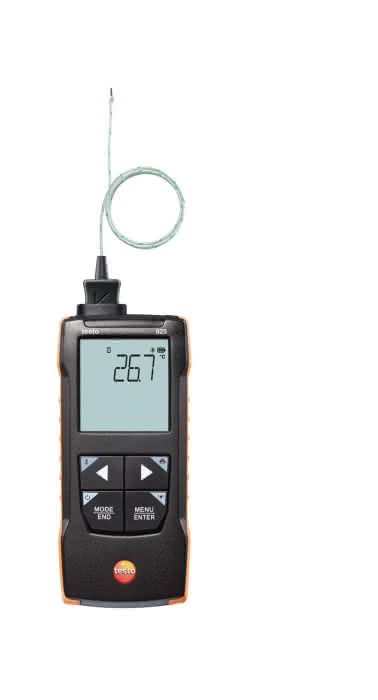 Werkzeuge & Messgeräte / Temperaturmessgeräte / testo 925  Temperaturmessgerät für TE Typ K mit App-Anbindung