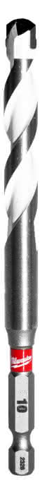 Milwaukee SHOCKWAVE Multimaterial Bohrer 1/4" HEX 10x120mm - Detail 1