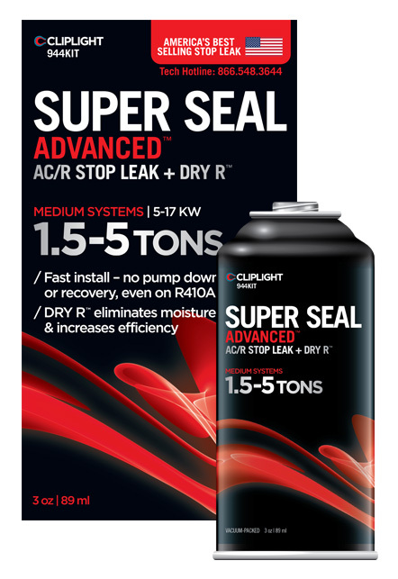 CGS Dichtmittel Super Seal HVACR bis 8kg Kältemittel, mindestens 887ml Öl im System - Detail 1