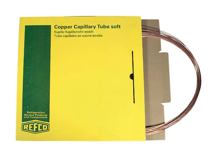 Refco TC-31 Kupferkapillarrohr ø 0,8mm xø 2,0mm 30m - Detail 1