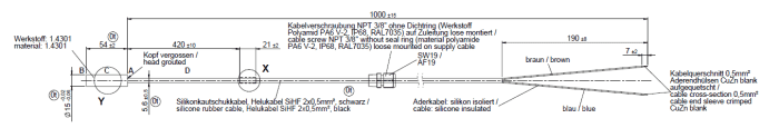 Bock Ölsumpfheizung 230V 120W für HA34P/HG/34P - Detail 1