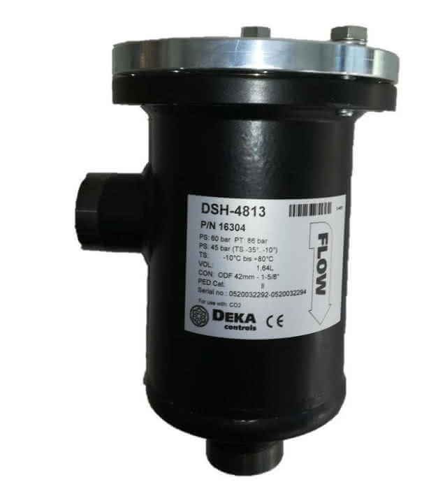 Deka Filtertrocknergehäuse DSH-9611 für 2 Blocktrockner 35mm/1 3/8" bis 60bar - Detail 1