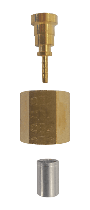 ZEC Pressanschluss gerade DN2 1/4" SAE, Preis per Stück - Detail 1
