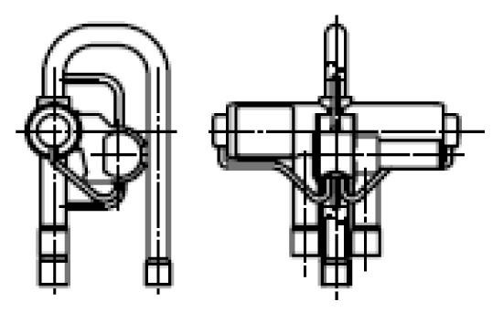 Danfoss 4-Wege-Umkehrventil STF-0101G3 - Detail 1